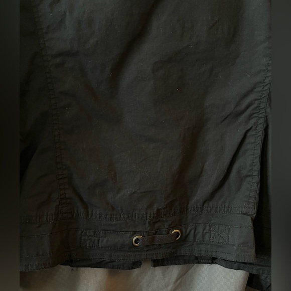 Tribella Women’s Black Lightweight Zippered Utility Jacket w/Pockets; Size 12 - Picture 9 of 13